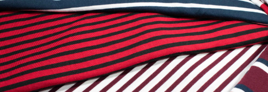 Ini Dia CVC Salur Stripe, Kain Bahan Kaos Cantik Buat Pencinta Kaos Bergaris